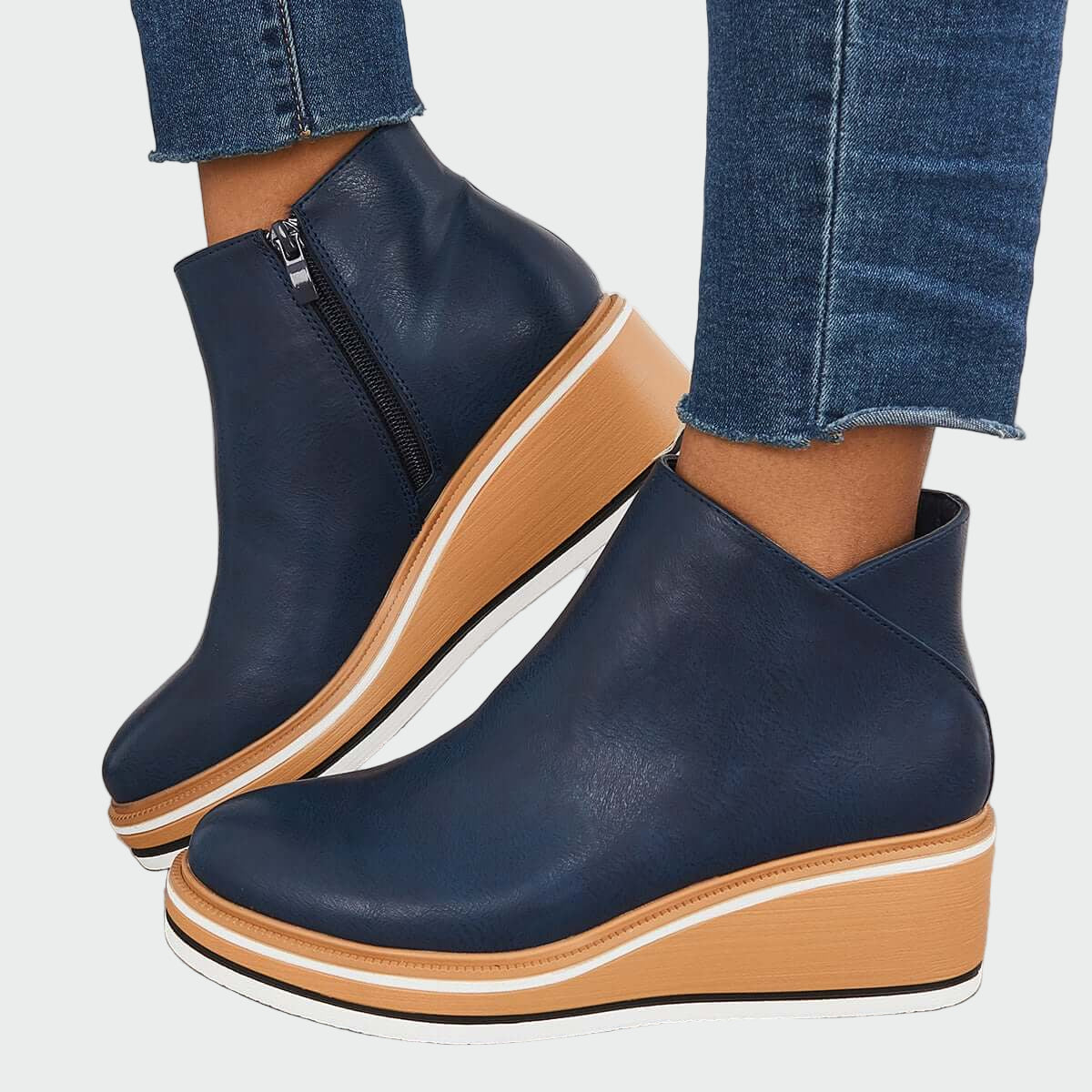 Botas de cuero elegantes