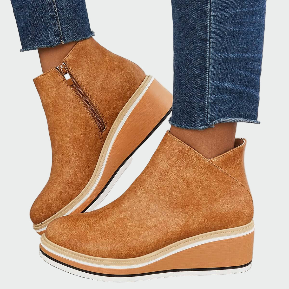 Botas de cuero elegantes