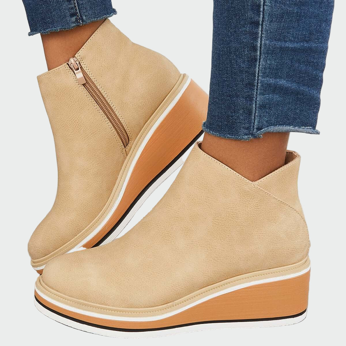 Botas de cuero elegantes
