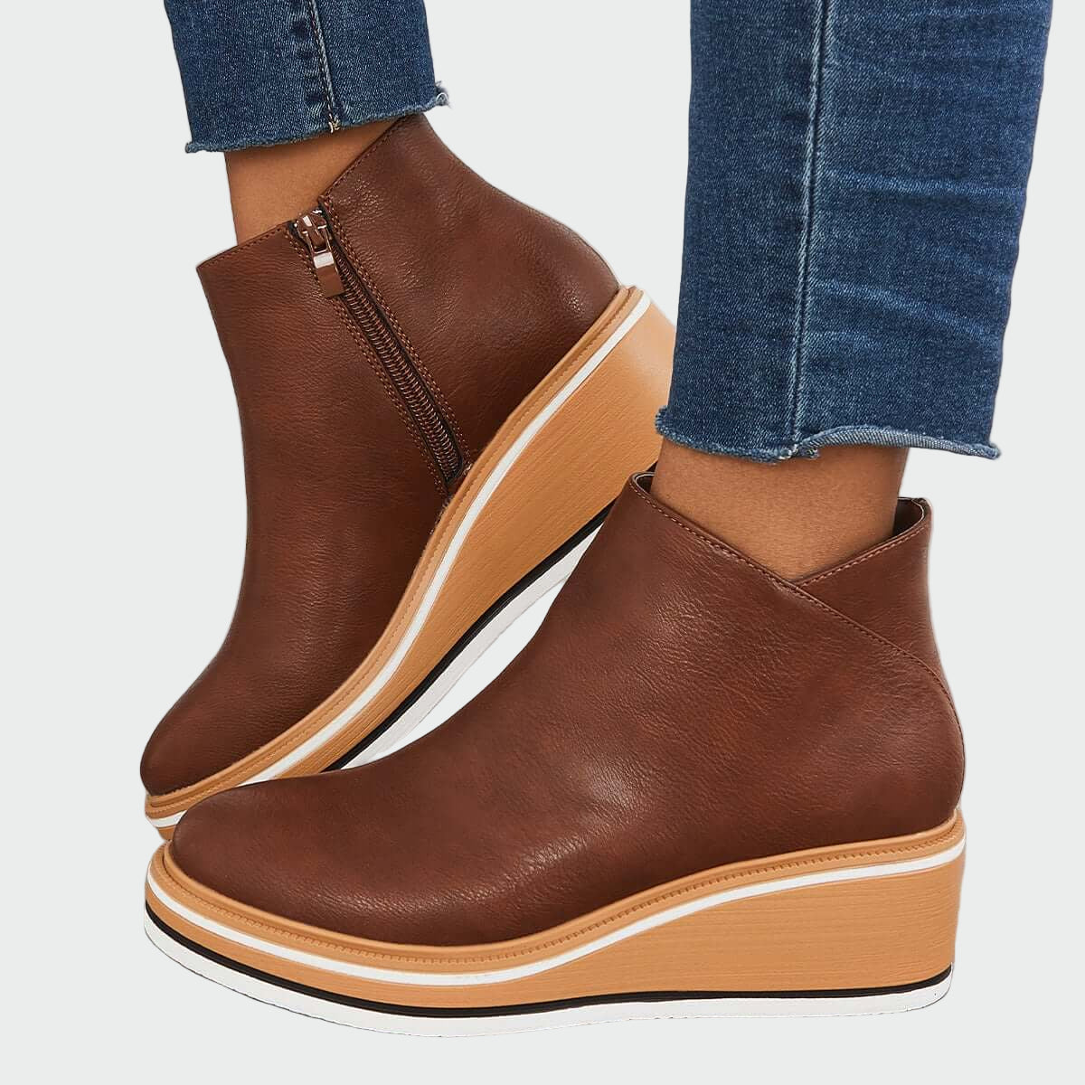 Botas de cuero elegantes
