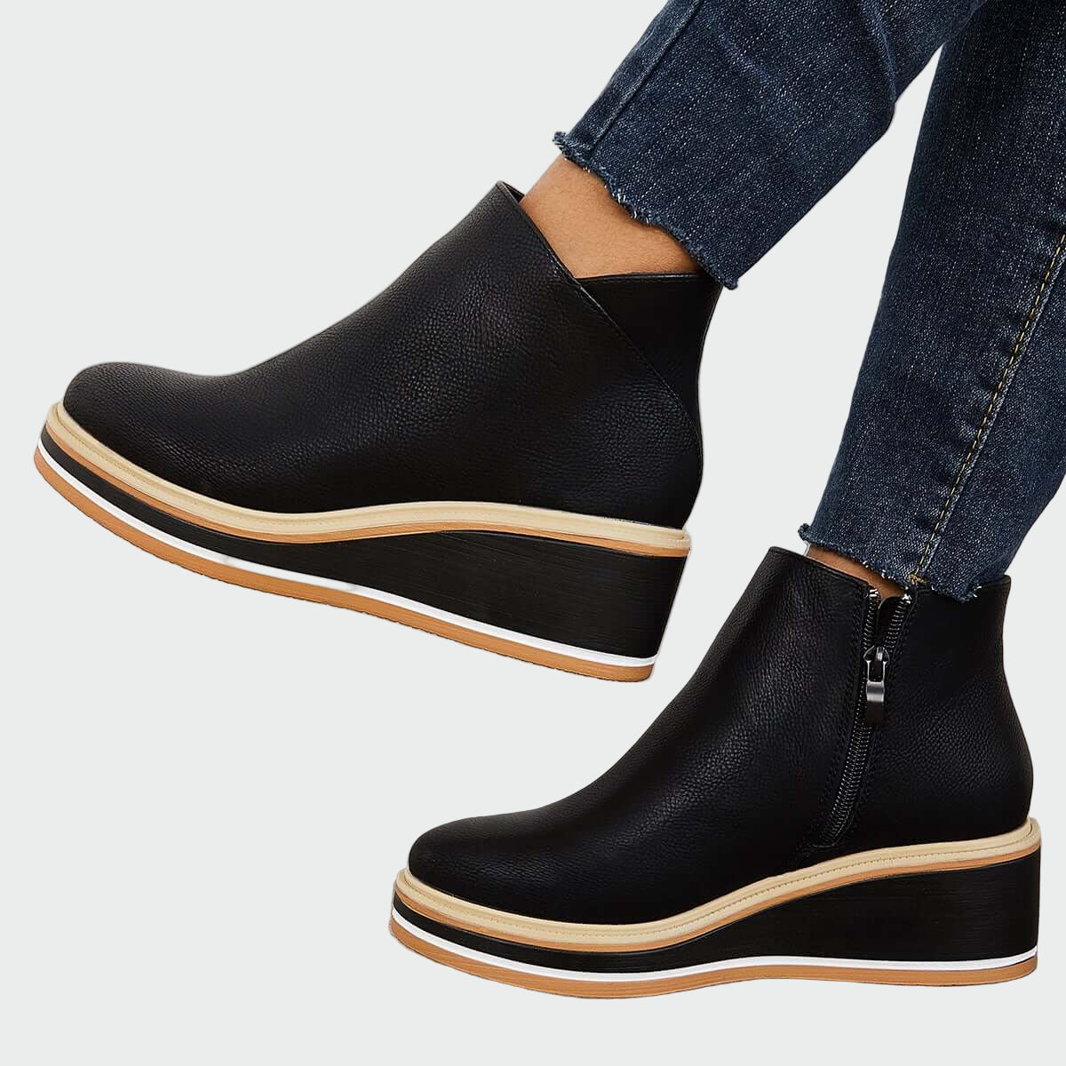 Botas de cuero elegantes