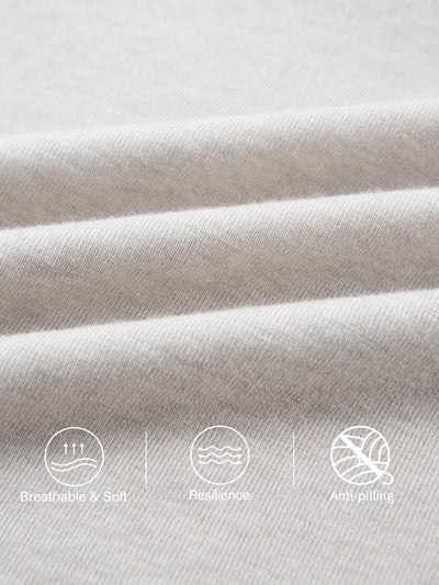 Valentina | Top de manga larga Brami fruncido en lana Tencel