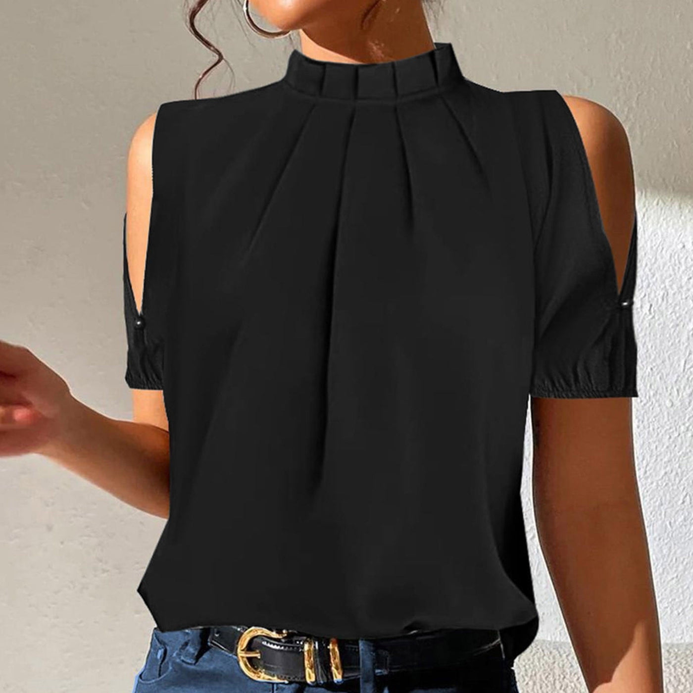 Iris | Blusa de manga corta