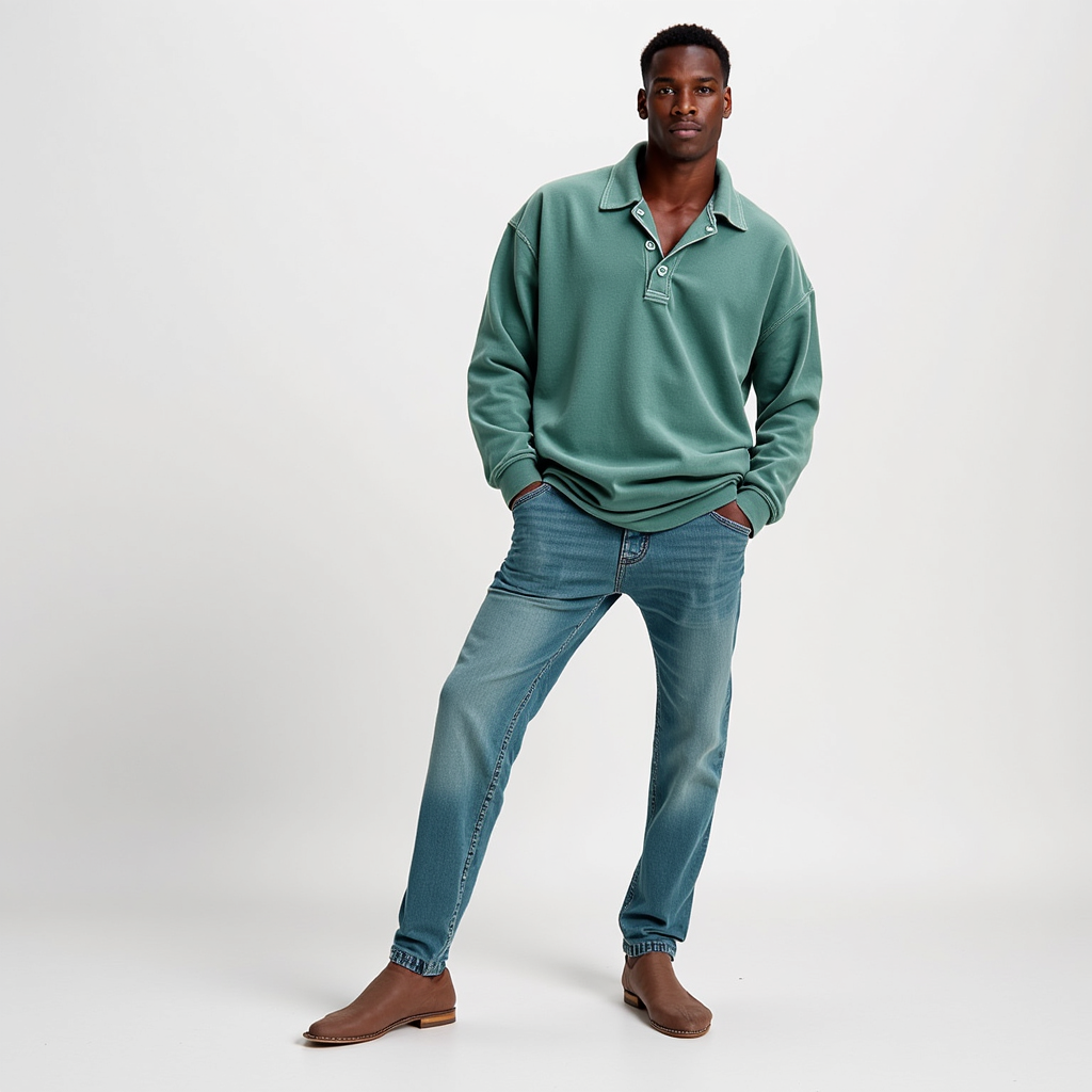 Renard™ | Camisa Vintage de Manga Larga