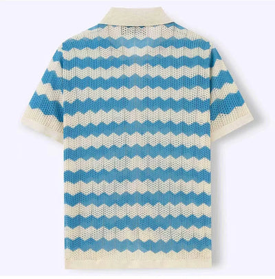 Lorenzo™ | Camisa Tejida Chevron