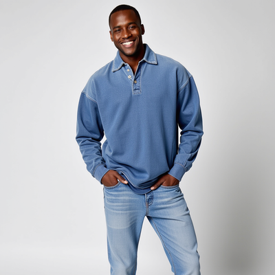 Renard™ | Camisa Vintage de Manga Larga