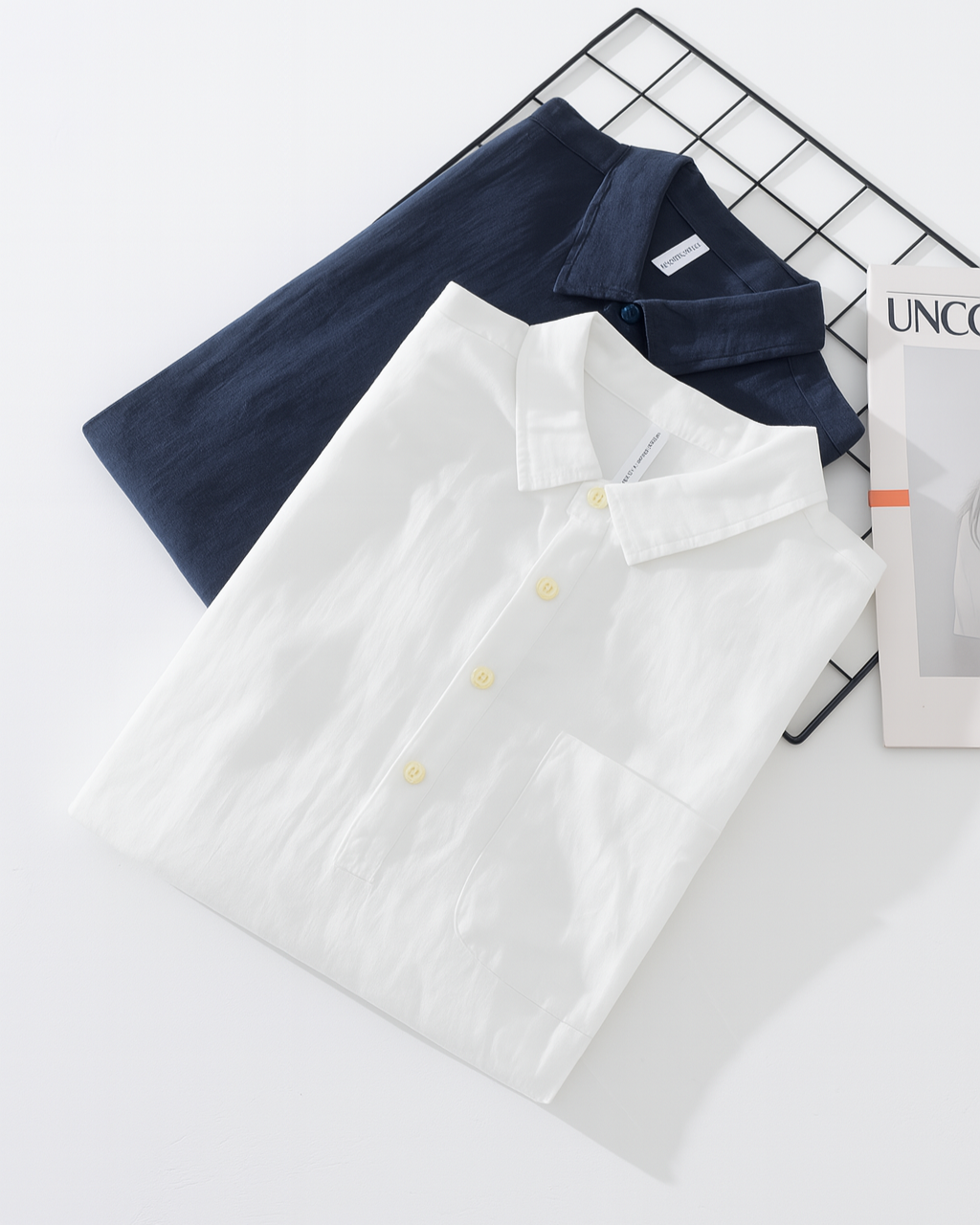Oliver™ | Camisa informal de algodón y lino