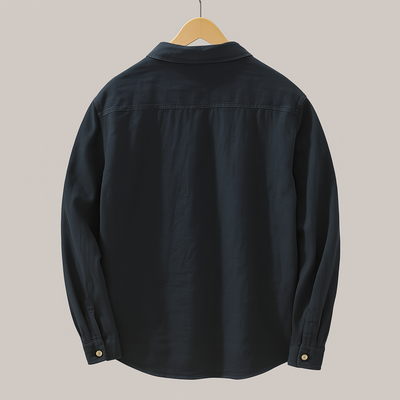 Oliver™ | Camisa informal de algodón y lino