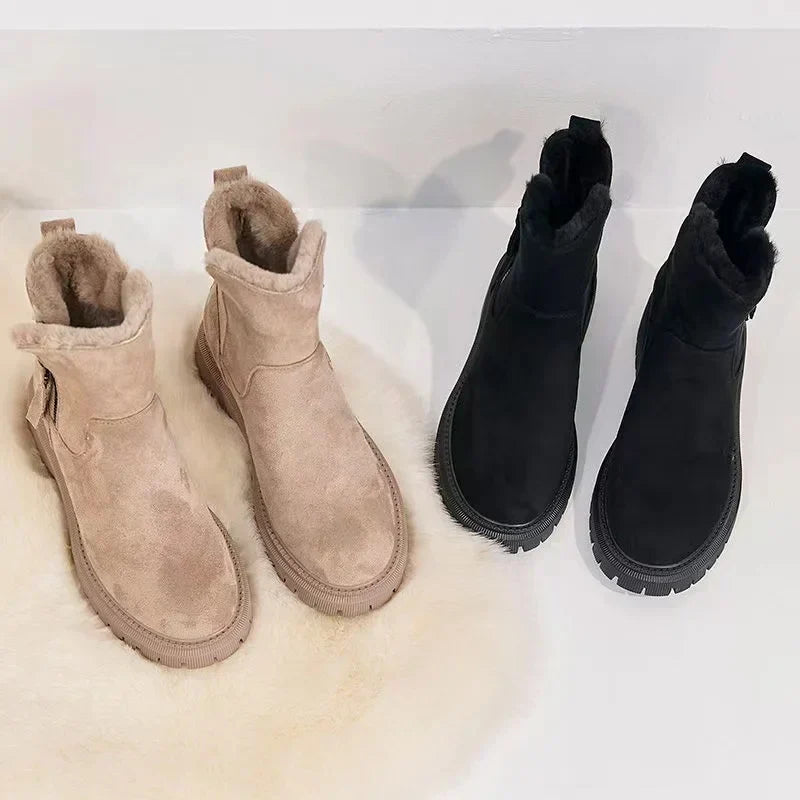 Aurora™ | Botines de Invierno con Forro de Piel Sintética
