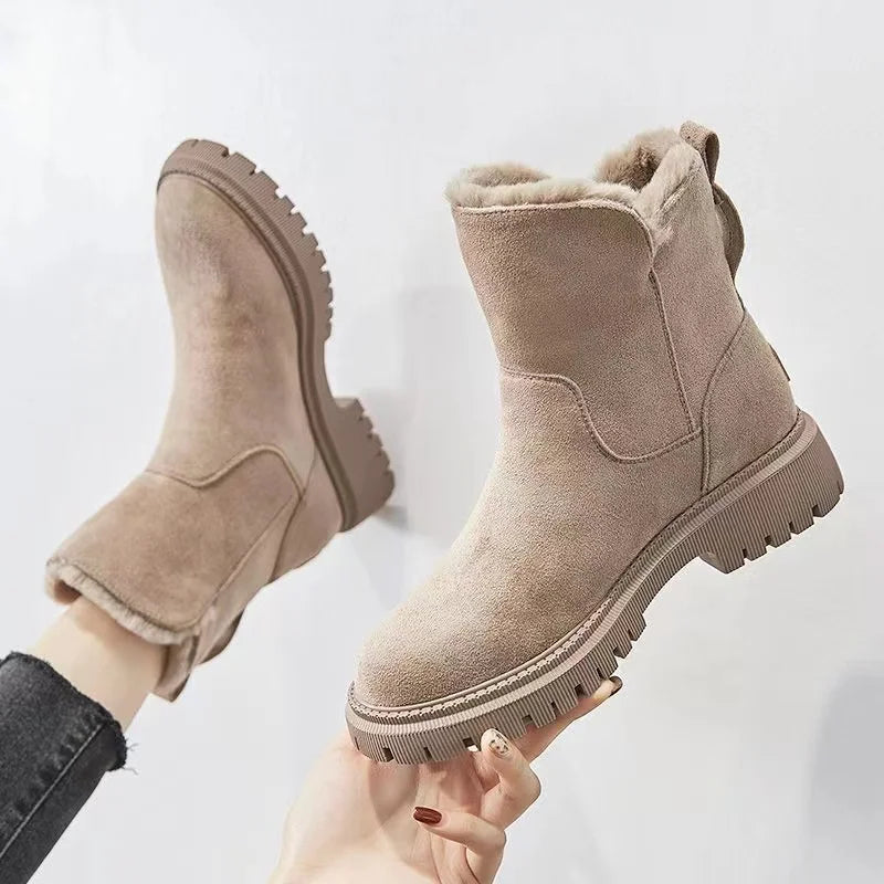 Aurora™ | Botines de Invierno con Forro de Piel Sintética