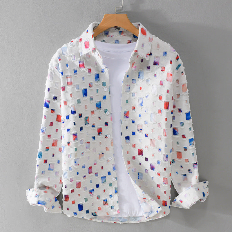 Logan™ | Camisa con Parche Desgastado de Impacto