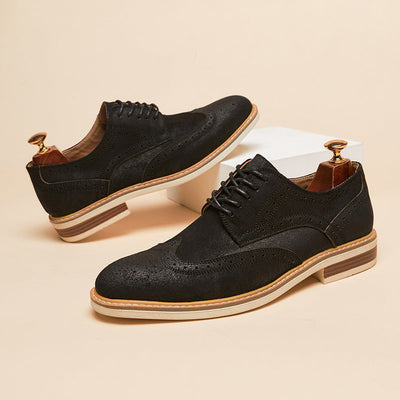 Héctor™ | Zapatos de piel estilo brogue
