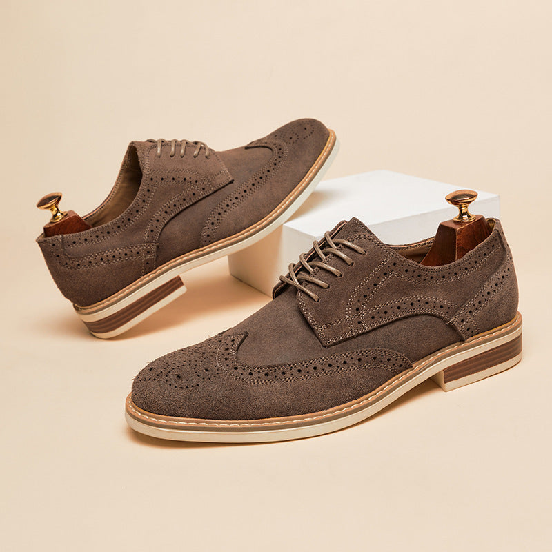Héctor™ | Zapatos de piel estilo brogue