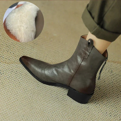 Sylwia | Botines de Invierno Elegantes hasta el Tobillo