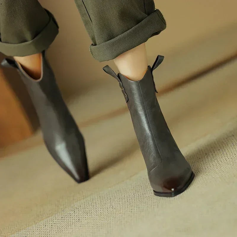 Sylwia | Botines de Invierno Elegantes hasta el Tobillo