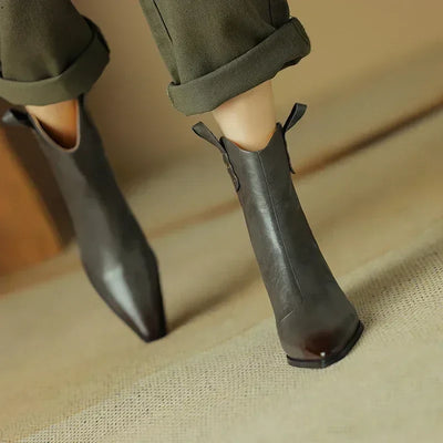 Sylwia | Botines de Invierno Elegantes hasta el Tobillo