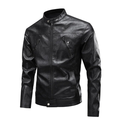 Andrzej™ | Chaqueta de Cuero Estilo Piloto