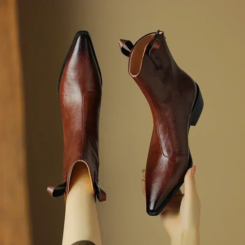 Sylwia | Botines de Invierno Elegantes hasta el Tobillo