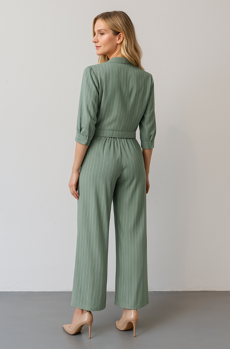 Conjunto Verde Sofisticado