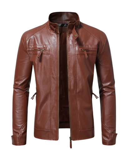 Bartosz™ | Elegante Chaqueta de Cuero para Hombre
