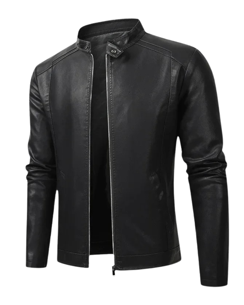 Patryk™ | Elegante Chaqueta de Cuero para Motociclista