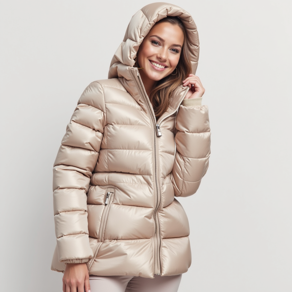 Aurora™ | Parka Acolchada con Capucha para Mujer