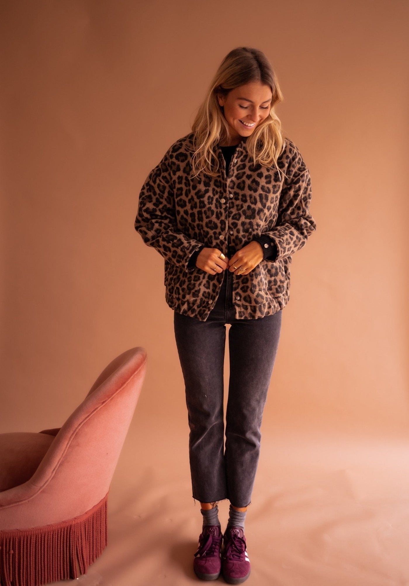 Luna™ | Chaqueta Animal Print