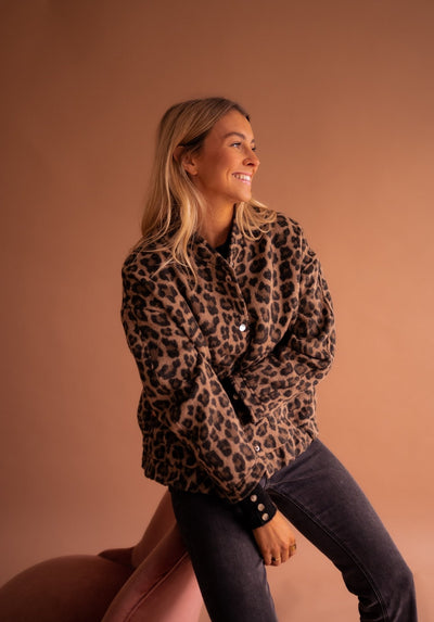 Luna™ | Chaqueta Animal Print