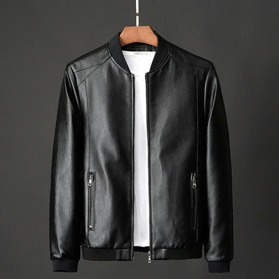 Mariusz™ | Chaqueta de Cuero para Motociclistas