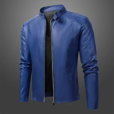 Patryk™ | Elegante Chaqueta de Cuero para Motociclista