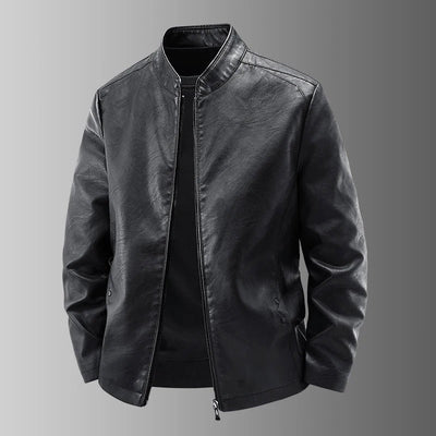 Marek™ | Chaqueta de Cuero para Motociclistas
